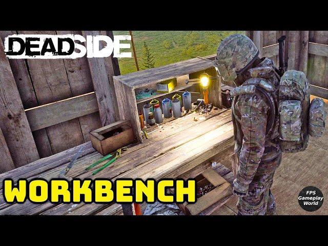 WORKBENCH Customization in DEADSIDE (0.3.0) Gameplay (PC 2K 1440p) 2022