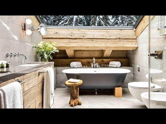 48 Rustic Bathroom Design / Contemporary Bathrooms with Rustic Charm