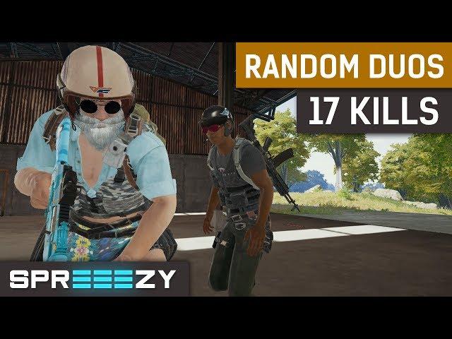 sprEEEzy's Comeback PUBG Game | Random Duo Epic Win