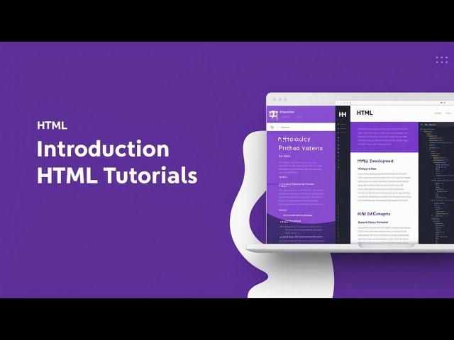 Introduction to HTML: Your First Step into Web Development!  #HTML5 #HTMLTutorials