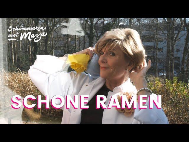 Ramen wassen en écht streeploos schoonmaken  Schoonmaken met Marja Middeldorp