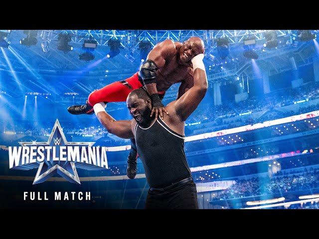 FULL MATCH — Bobby Lashley vs. Omos: WrestleMania 38 Sunday