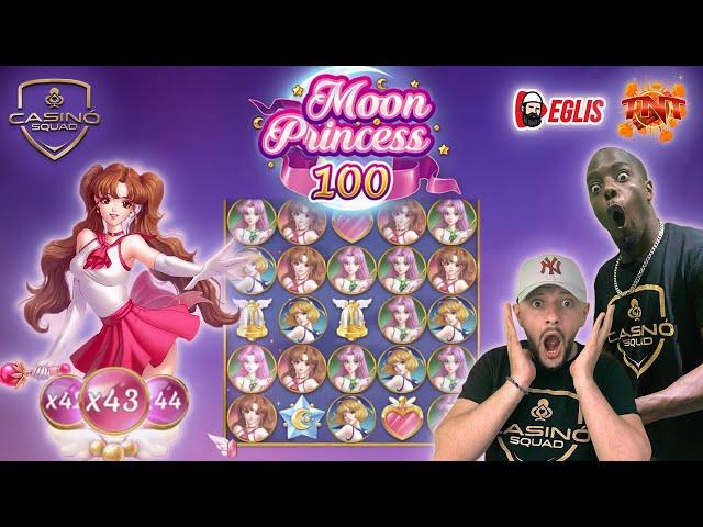 AMAZING BIG WIN ON MOON PRINCESS 100 (Play'n GO) SLOT