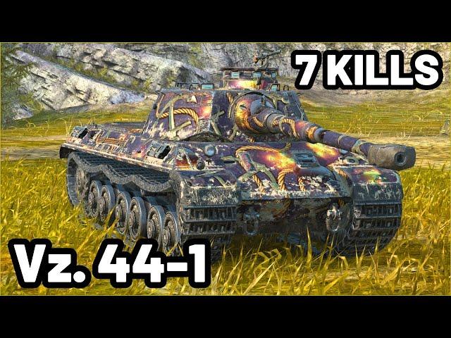 Vz. 44-1 | 3.1K DAMAGE | 7 KILLS | WOT Blitz Pro Replays