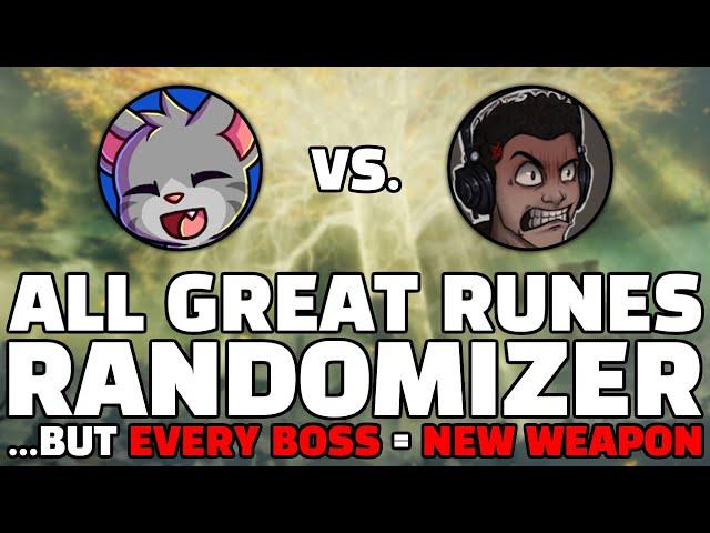 EVERY BOSS = NEW WEAPON - Elden Ring All Great Runes RANDOMIZER Race vs. Captain_Domo