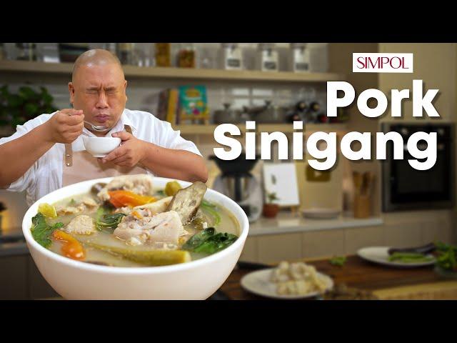 Filipino favorite sour soup! Pork Sinigang Recipe | Chef Tatung