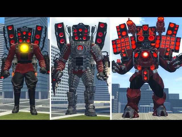 EVOLUTION OF NEW SUPER UPGRADED TITAN SPEAKERMAN! - Skibidi Toilet In Garry's Mod