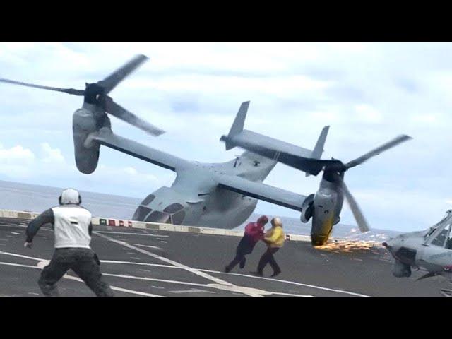 10 Worst Plane & Helicopter Landing Fails ! Deadliest Airplane crash caught 2023