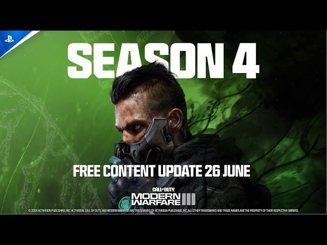 Call of Duty: Modern Warfare III & Warzone - Season 4 Reloaded Launch Trailer | PS5 & PS4 Games