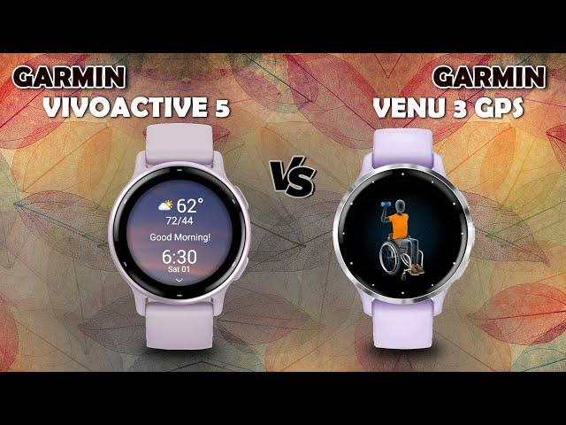 Garmin Venu 3 GPS VS Garmin vivoactive 5 GPS