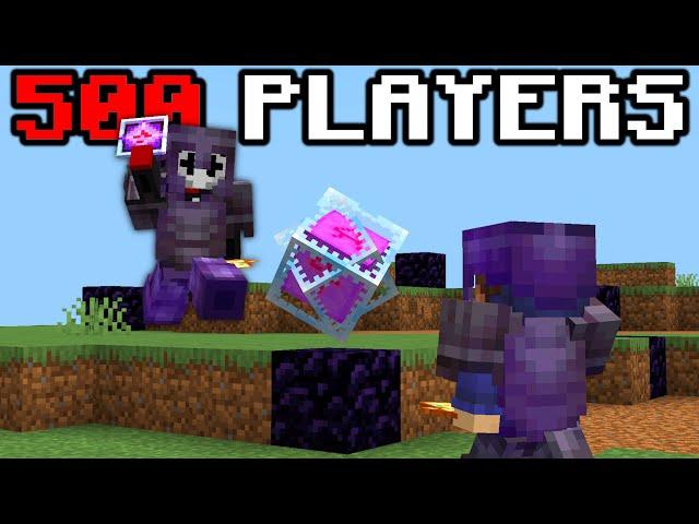 500 Player Minecraft PVP Event (YOU CAN JOIN!)