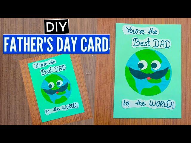 DIY Father's Day Card | DIY Father's Day Card Ideas | #father | Hania Craft Ideas