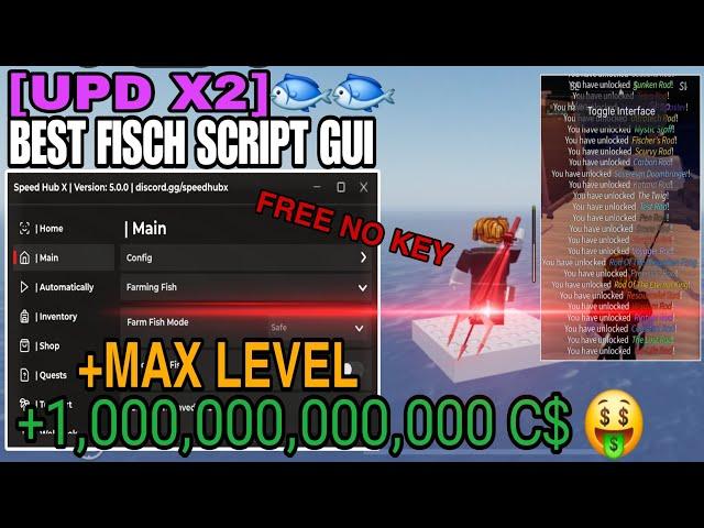 [UPD] Fisch Script GUI Pastebin | FASTEST AUTO FISH INFINITE FISH DUPE XP *NO KEY*