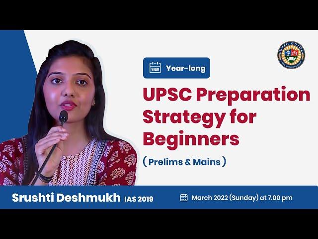 Detailed Preparation Plan for beginners by Srushti Deshmukh IAS