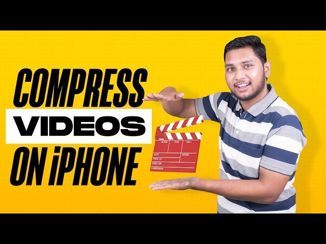 How to Compress a Video on Your iPhone - 2 Quick Methods (Hindi)