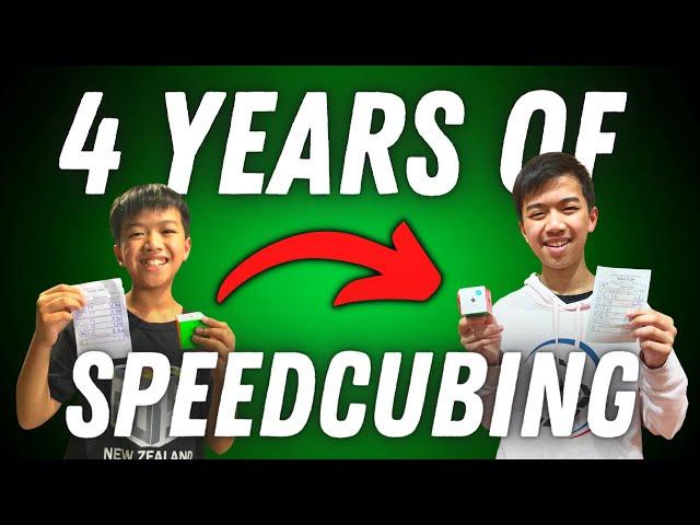 Oceanic Record after 4 years of HARD WORK! | 4 Years of Speedcubing!