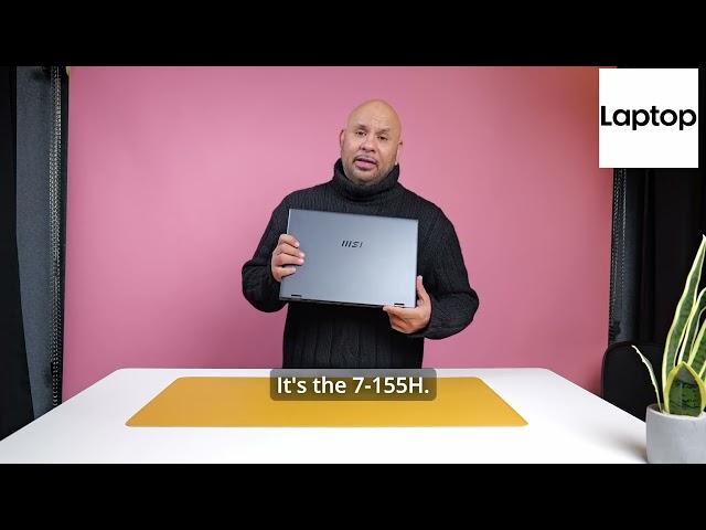 Laptop Mag's Mark Anthony Ramirez gets hands on with the MacBook slaying MSI Prestige 16 AI Evo