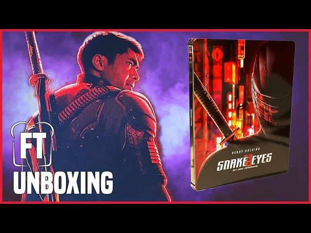 SNAKE EYES: G.I. JOE ORIGINS (4K Ultra HD Steelbook) - Filmtoast Unboxing Folge 55