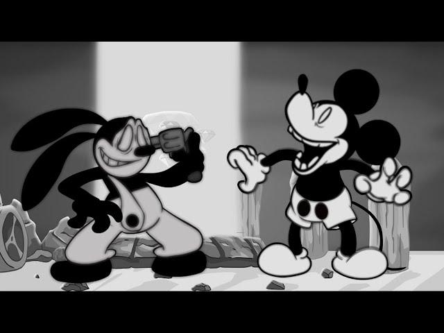 【FNF】chaos but Oswald and Mickey Mouse sings it