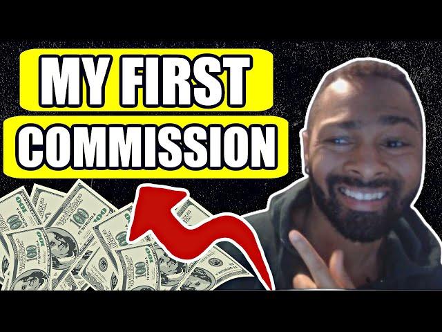 How I Got My FIRST Affiliate Marketing Commission!! (Affiliate Marketing For Beginners)