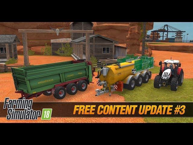 Farming Simulator 18 - Free Content Update #3 for iOS and Android