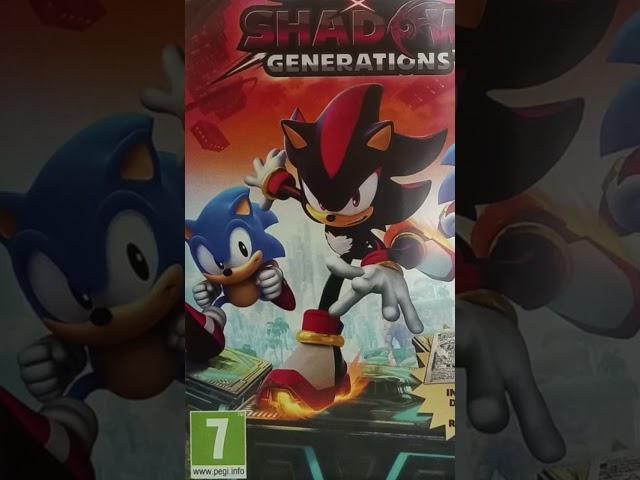 2 curiosities about Sonic X Shadow Generations #sonicxshadowgenerations