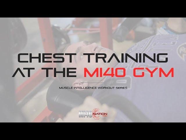 Ben Pakulski & Cody Montgomery Train Chest at the MI40 Gym (Part 1)