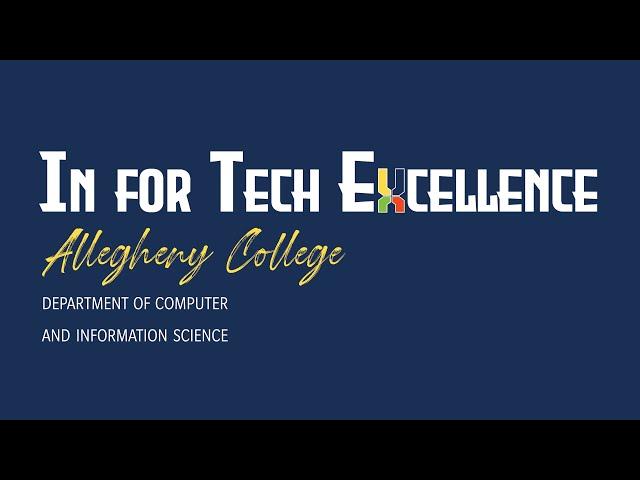 Allegheny CIS - 2024 In for Tech Excellence - Launch