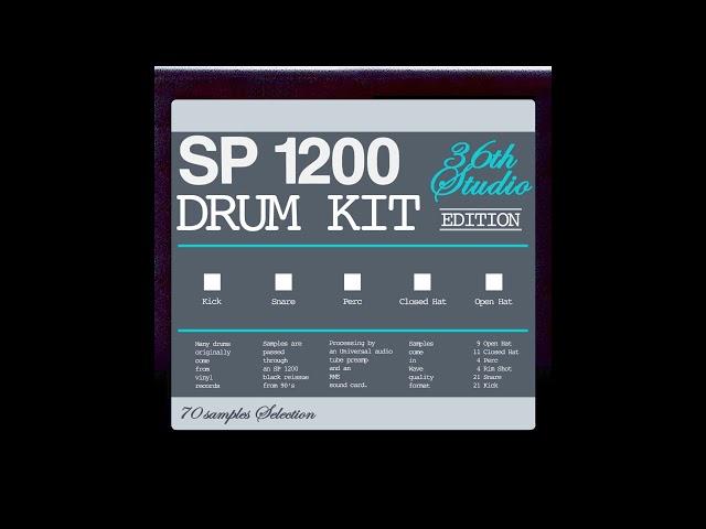 SP1200 DRUM KIT 36TH EDITION