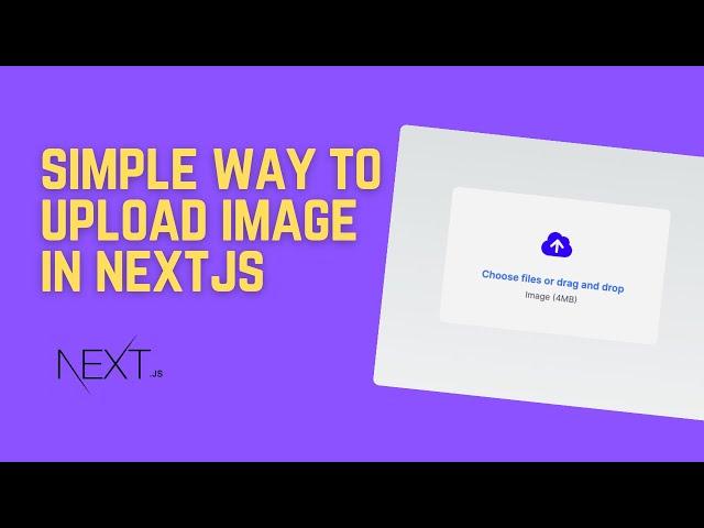 Simple Next.js Image Upload with UploadThing