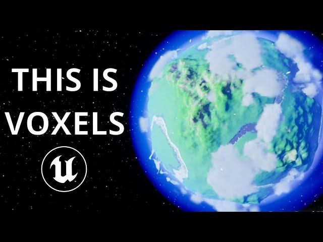 Procedural Planet in UE5 with VOXEL PLUGIN and PCG