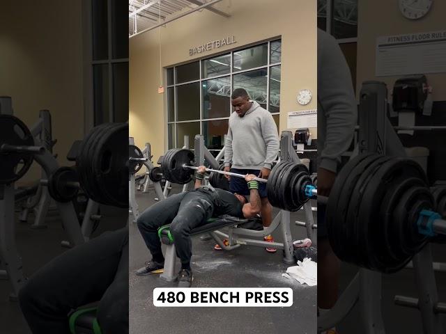 Chris Jae - 480 BENCH PRESS RAW #fitness #motivation #powerlift #fitnessmotivation #bench