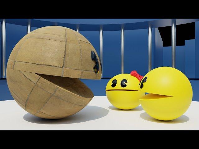 Best Pacman Videos [Volume 14] - Granite Pac Vs Ms.Pac and Pac-man