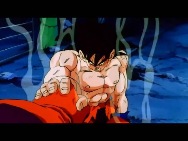 DragonBall Z - Goku Turns To A False Super Saiyan (720P) HD