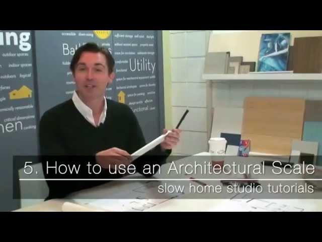 How to Use an Architectural Scale
