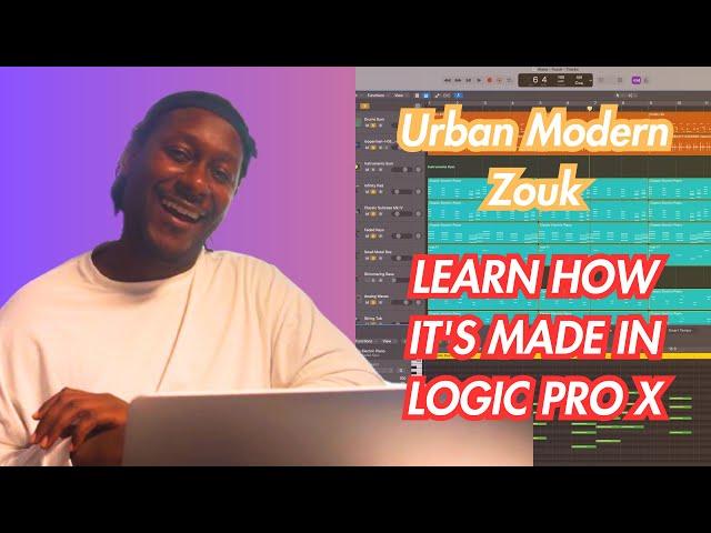 How to make Urban Modern Zouk In Logic Pro X ft. Nelson Freitas - Hero (Prod. By Aleko)