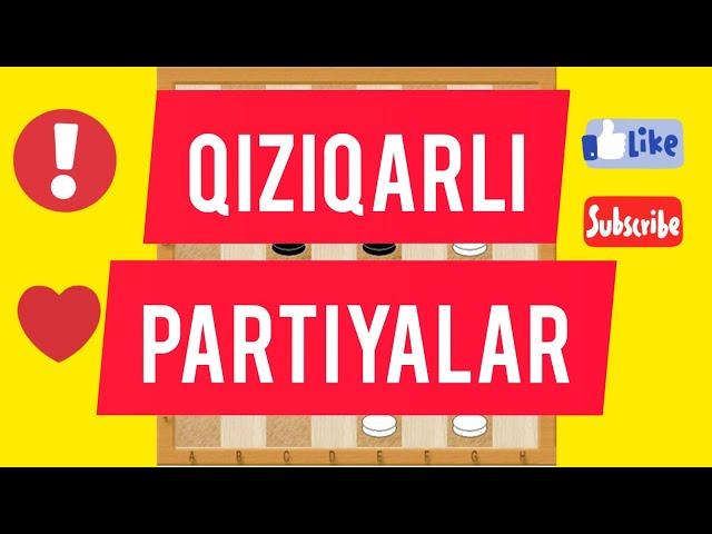 #QIZIQARLI PARTIYALAR!!!! AJOYIB KOMBINATSIYA!!!!! KÕRIB ÕRGANIB OLING!!!!!! UZDRAUGHTS