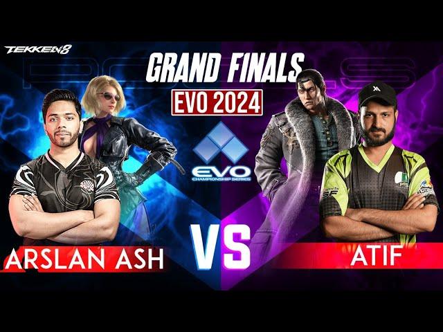 Arslan Ash (Nina) VS Atif (Dragunov, Feng) - Grand Finals - Evo 2024 - #tekken8