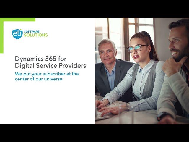 Microsoft Dynamics 365 for Digital Service Providers Introduction