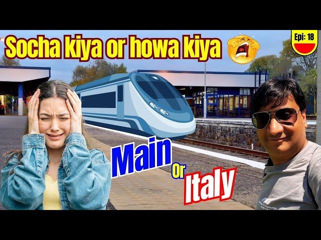 What happened with me in Italy | Business class train in Europe |Italy travel tips by Life OF Hashmi