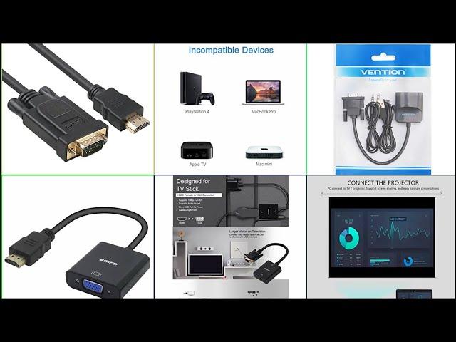 Top 10 HDMI to- VGA Adapters You Can Buy On Amazon  Feb 2022