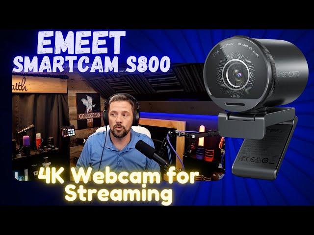 EMEET SmartCam S800 - An Affordable Webcam for Livestreamers