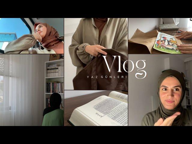 yaz günleri, oda temizliği, hadis okumaları, sipariş paketleme | Vlog