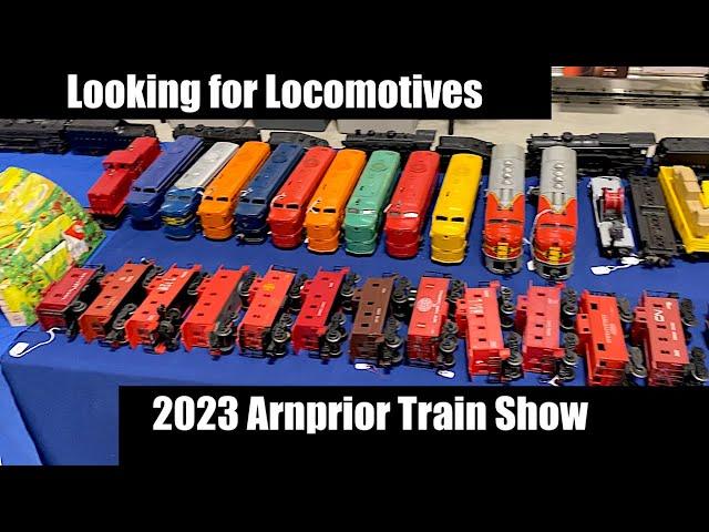 Arnprior Train Show 2023 - Found Vintage Locomotives and More!