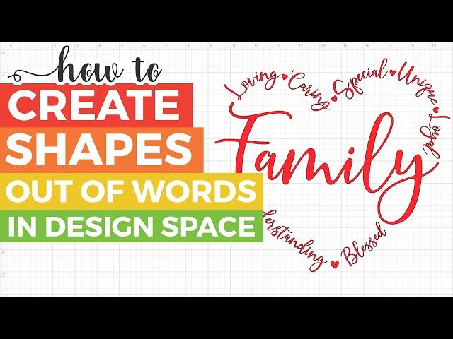 Make Personalized Word Art in Cricut Design Space