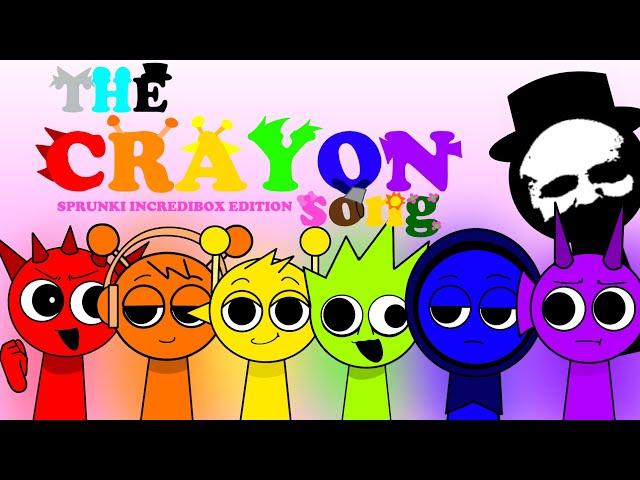 SPRUNKI INCREDIBOX - THE CRAYON SONG (ANIMATION)