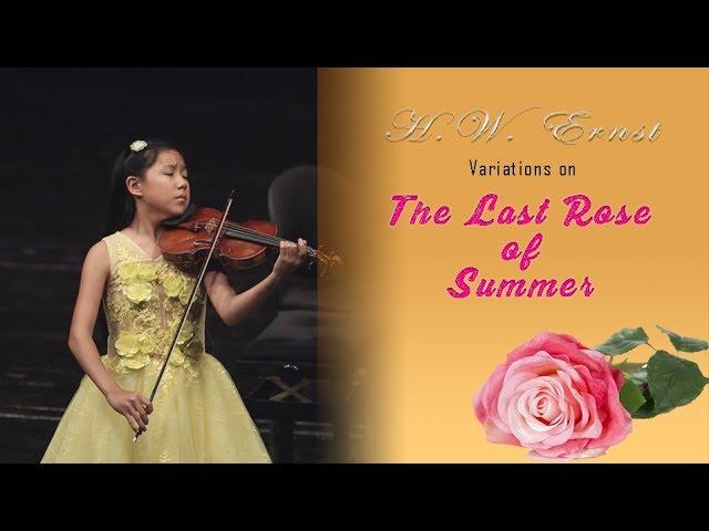 H.W. Ernst Variations on "The Last Rose of Summer" | Leia Zhu