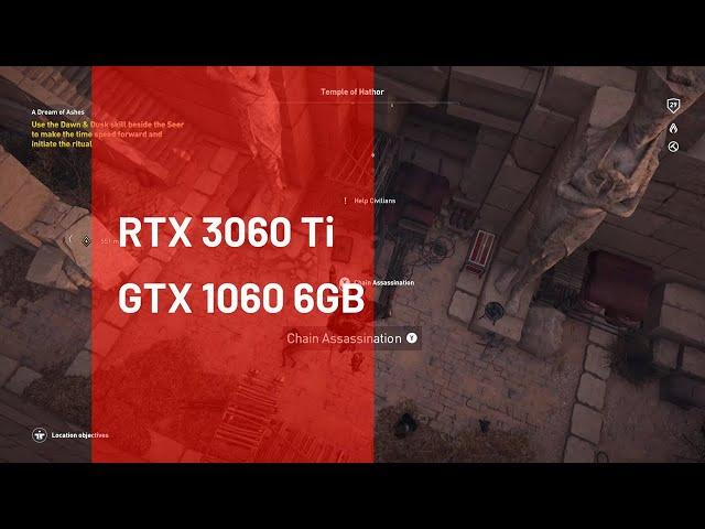 RTX 3060 Ti vs GTX 1060 6GB | Testing Cyberpunk 2077 and 12 more games with Ultra settings