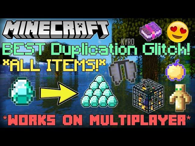 MINECRAFT BEST REALM DUPLICATION GLITCH! 1.21 BEDROCK (Playstation, Xbox, Switch, MCPE, PC)