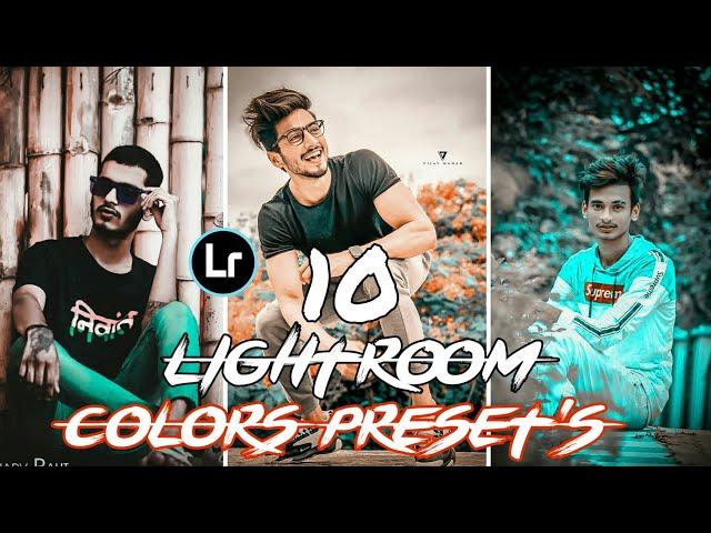 Top 10 lightroom colour presets download free || lightroom presets used mobile 2019